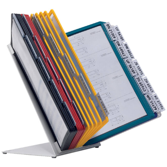 Bureaustandaard Durable Vario met 30-tassen A4 assorti