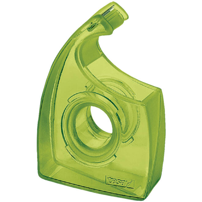 Plakbandhouder tesa® Easy Cut ecoLogo® voor rollen tot 33m groen