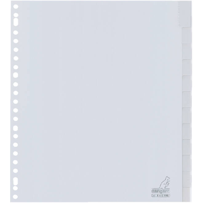Tabbladen Kangaro 23-gaats G412FM-B 12-delig+venster breed