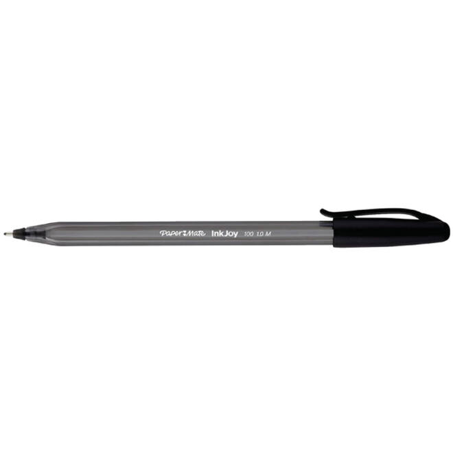 Balpen Paper Mate Inkjoy 100 medium zwart
