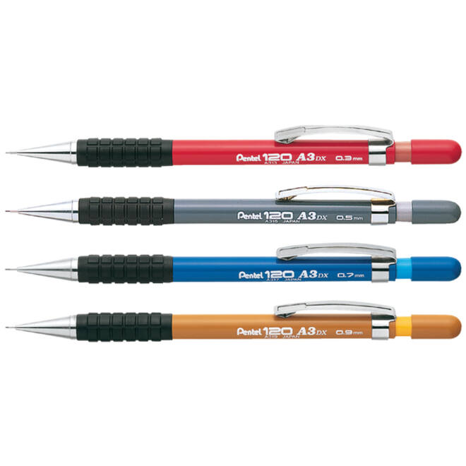 Vulpotlood Pentel A319 HB 0.9mm geel