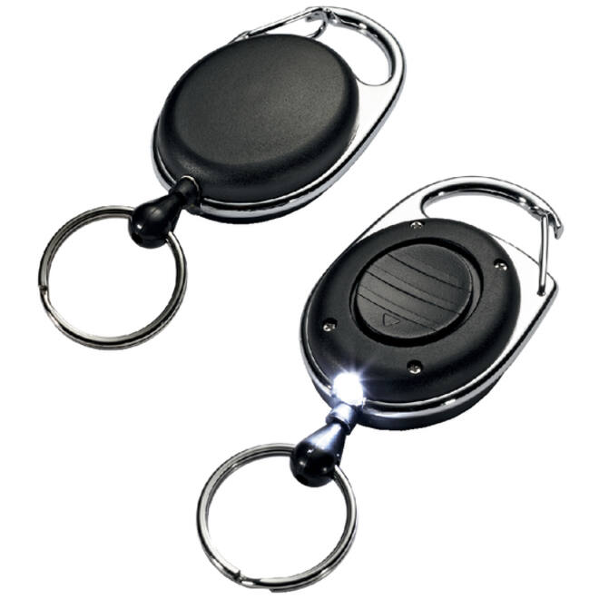 Afrolmechanisme Durable 8198 met ring+lampje 80cm zwart