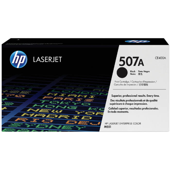 Tonercartridge HP CE400A 507A zwart