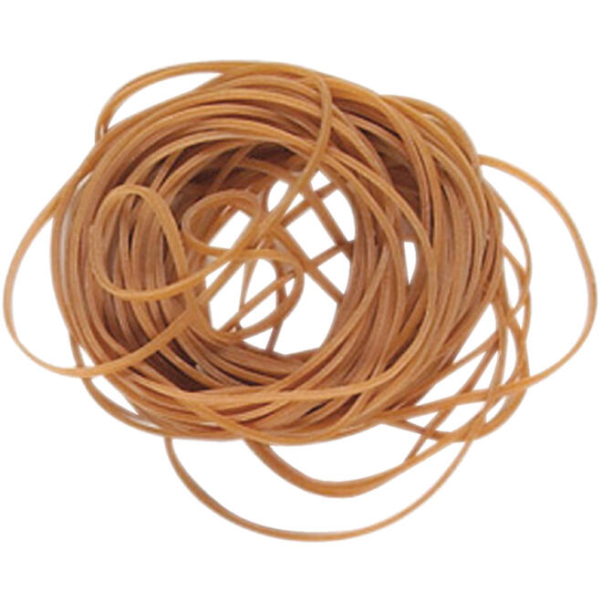 Elastiek Standard Rubber Bands 10 30x1.5mm 500gr 4750 stuks bruin
