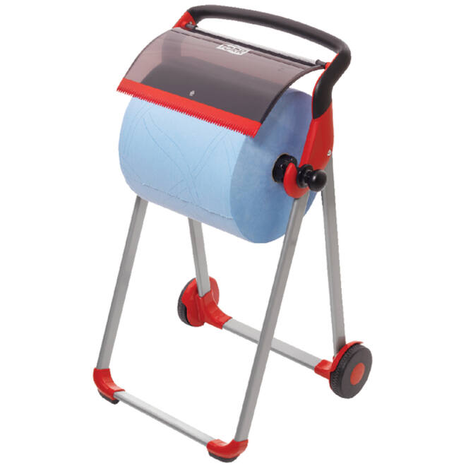 Poetspapier Tork W2 Plus Premium 2-laags 750 vel blauw 130052