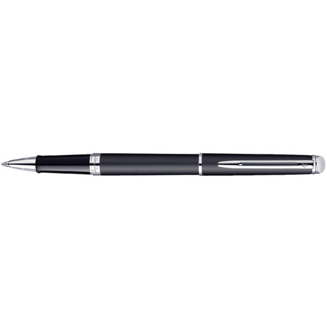 Rollerpen Waterman Hémisphère matte black CT fijn