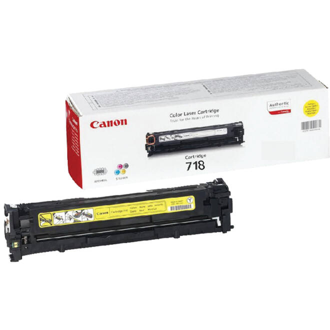 Tonercartridge Canon 718 geel