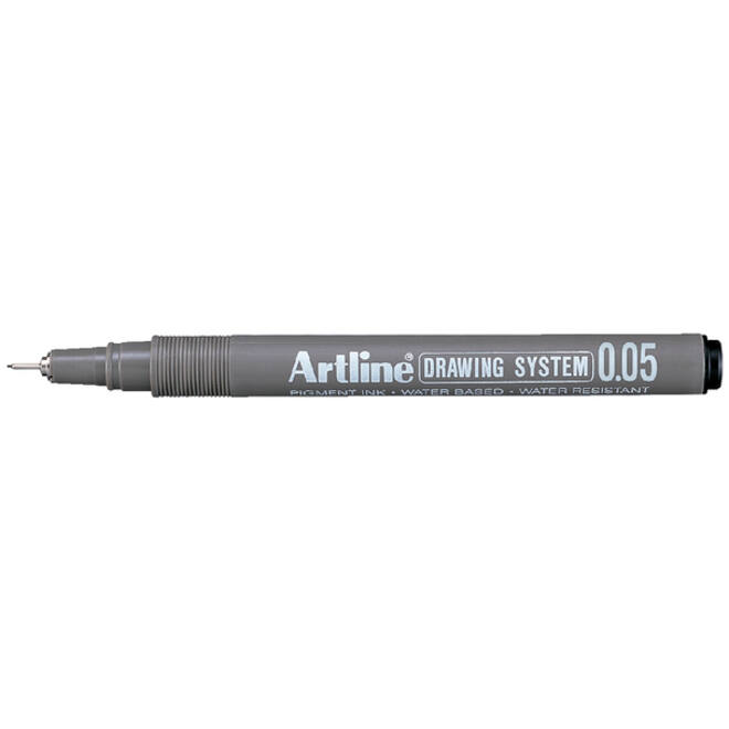Fineliner Artline technisch 0.05mm zwart