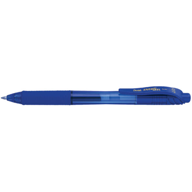 Gelschrijver Pentel BL107 Energel-X medium blauw