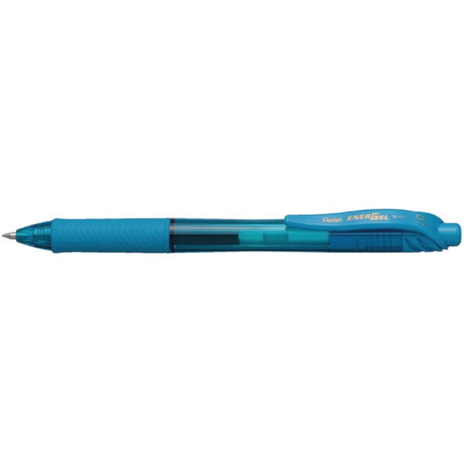 Gelschrijver Pentel BL107 Energel-X medium lichtblauw