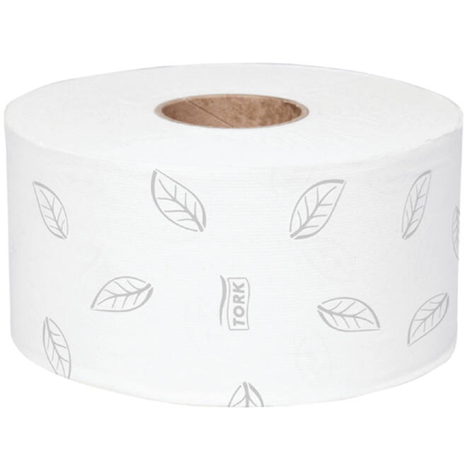 Toiletpapier Tork Mini jumbo T2 premium 3-laags 12x120mtr wit 110255