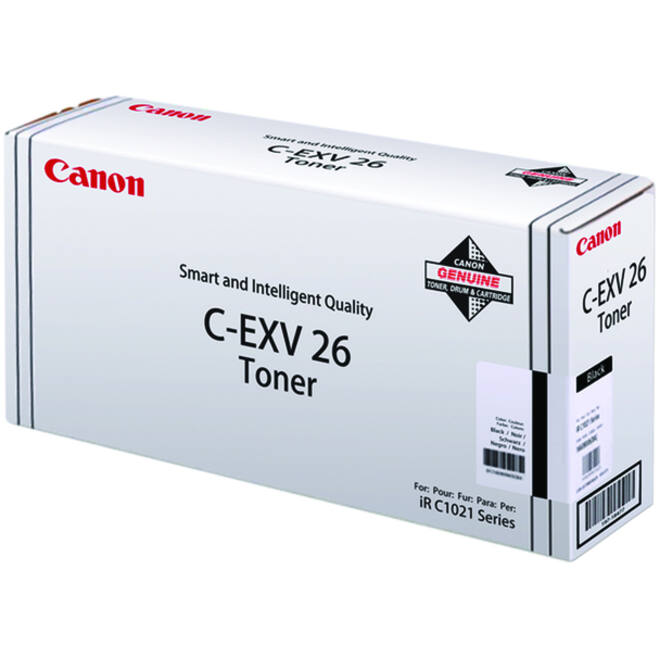 Tonercartridge Canon C-EXV 26 zwart