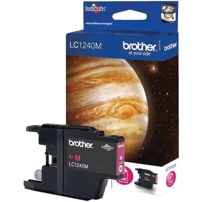 Inktcartridge Brother LC-1240M rood
