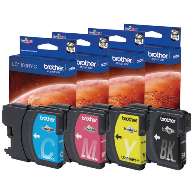 Inktcartridge Brother LC-1100HYBK zwart