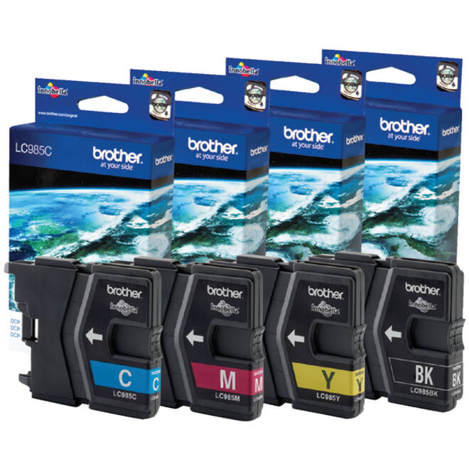 Inktcartridge Brother LC-985Y geel