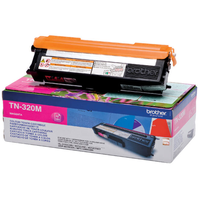 Toner Brother TN-320M rood