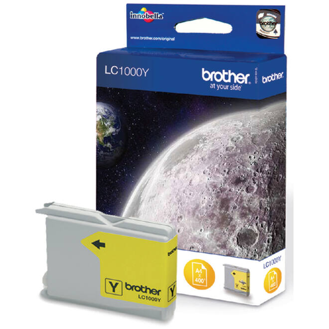 Inktcartridge Brother LC-1000Y geel