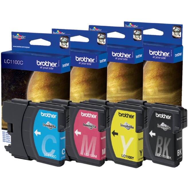 Inktcartridge Brother LC-1100BK zwart