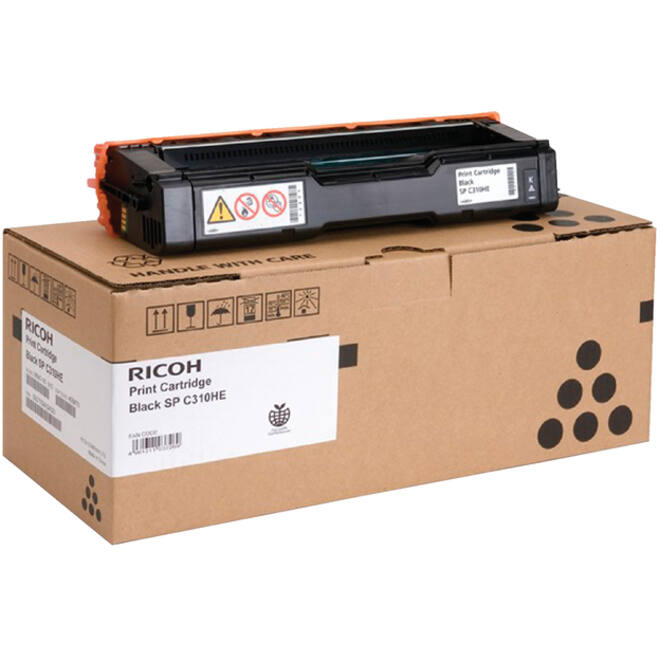 Tonercartridge Ricoh 407638 zwart