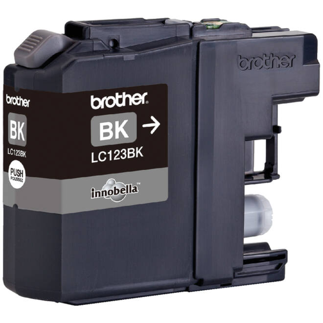 Inktcartridge Brother LC-123BK zwart