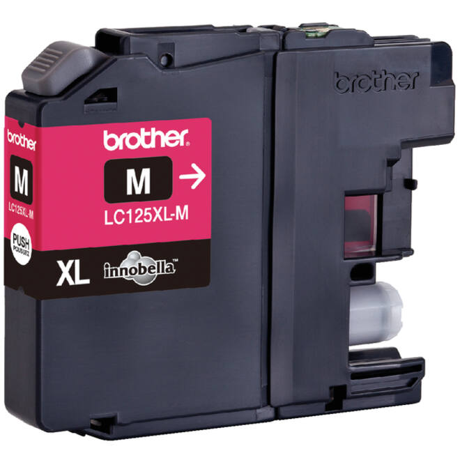 Inktcartridge Brother LC-125XLM rood