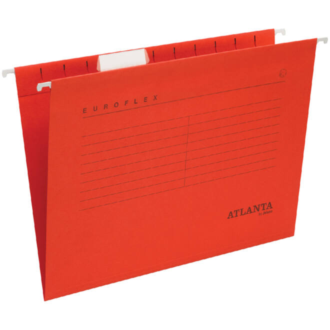 Hangmap Djois Euroflex recycled A4 V-bodem rood