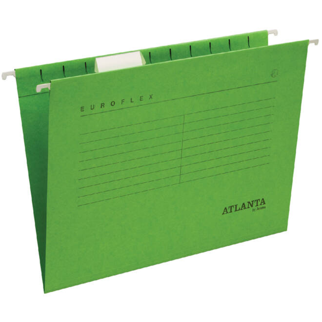 Hangmap Djois Euroflex recycled A4 V-bodem groen