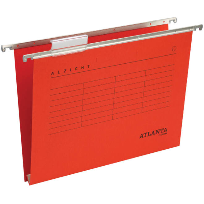 Hangmap Djois Alzicht A4 frontaal recycled U-bodem rood