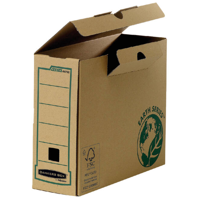 Archiefdoos Bankers Box Earth A4 100mm bruin