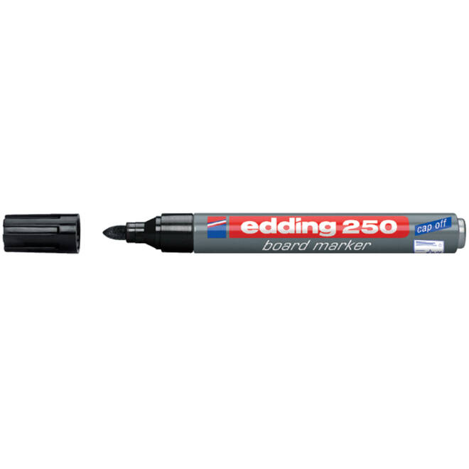 Viltstift edding 250 whiteboard rond 1.5-3mm zwart