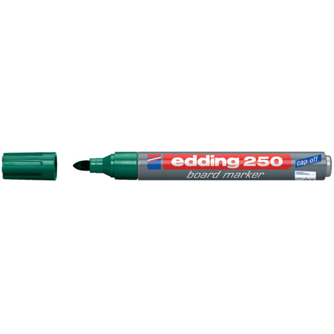 Viltstift edding 250 whiteboard rond 1.5-3mm groen