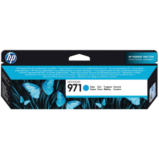 Inktcartridge HP CN622AE 971 blauw