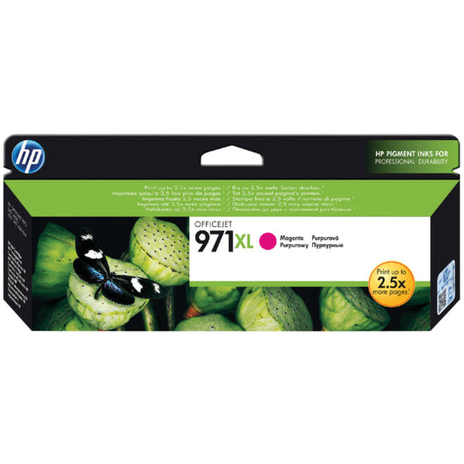 Inktcartridge HP CN627AE 971XL rood