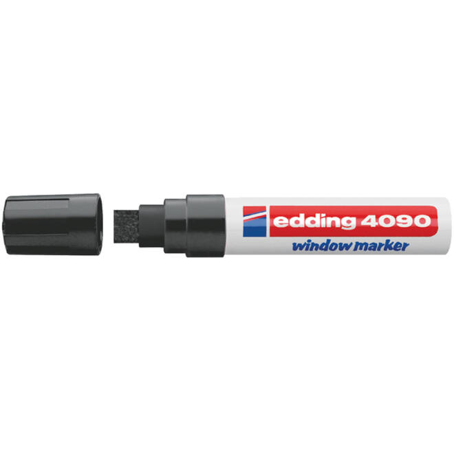 Krijtstift edding 4090 window schuin 4-15mmzwart bister à 1 stuk