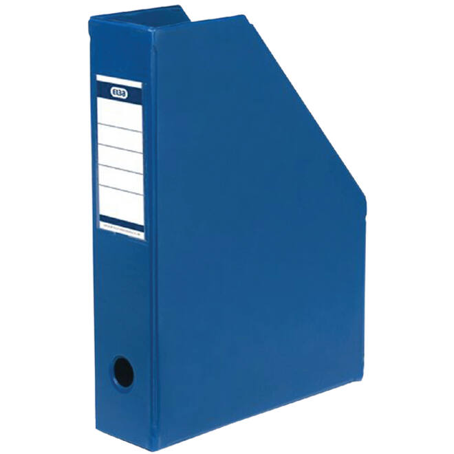 Tijdschriftcassette Elba A4 donkerblauw