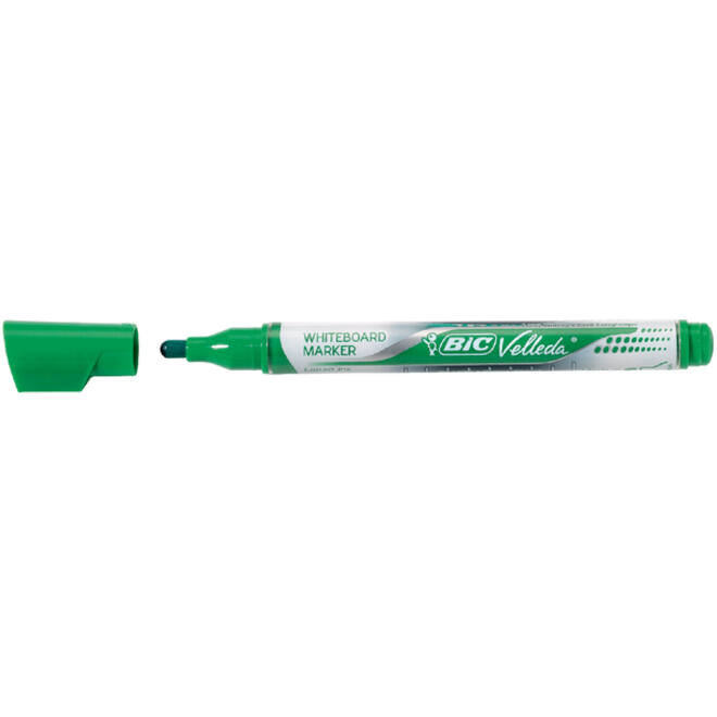 Viltstift Bic Velleda liquid whiteboard rond medium groen