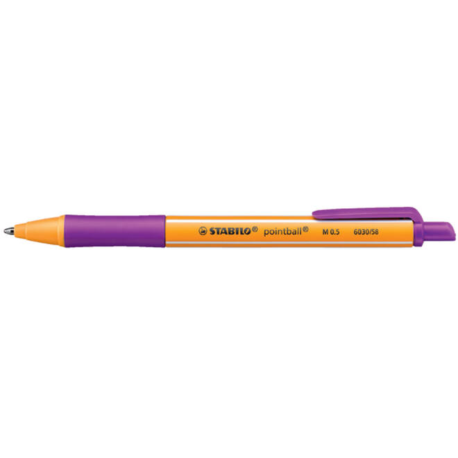 Balpen STABILO pointball 6030/58 medium lila