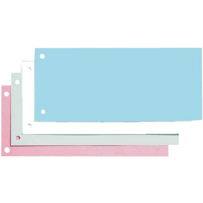 Scheidingsstrook Oxford smal 240x105mm 190gr blauw