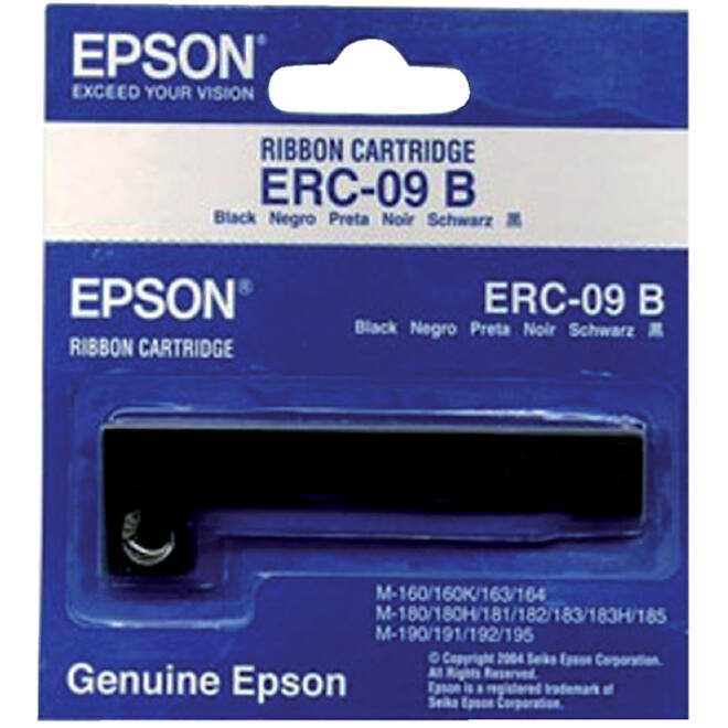 Lint Epson S015166 voor ERC09 nylon zwart