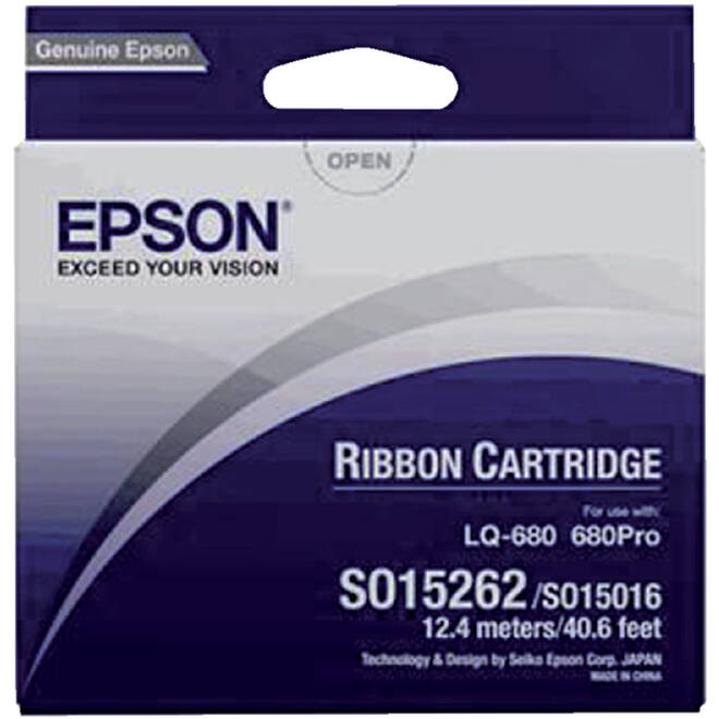 Lint Epson S015262 voor LQ-670 nylon zwart