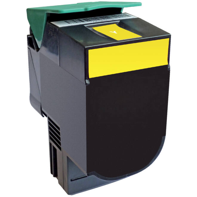 Tonercartridge Quantore alternatief tbv Lexmark C540H1YG geel