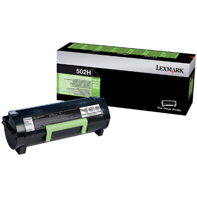 Tonercartridge Lexmark 50F2H00 prebate zwart