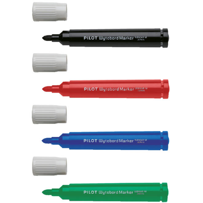 Viltstift PILOT 5071 whiteboard WBMAR rond medium rood