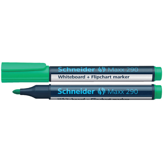 Viltstift Schneider Maxx 290 whiteboard rond 2-3mm groen