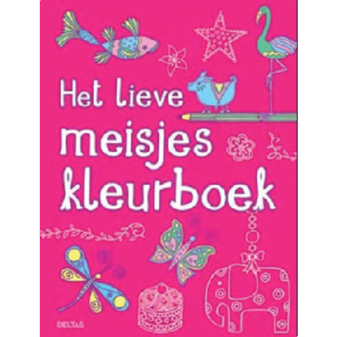 Kleurboek Deltas het lieve meisje kleurbooek