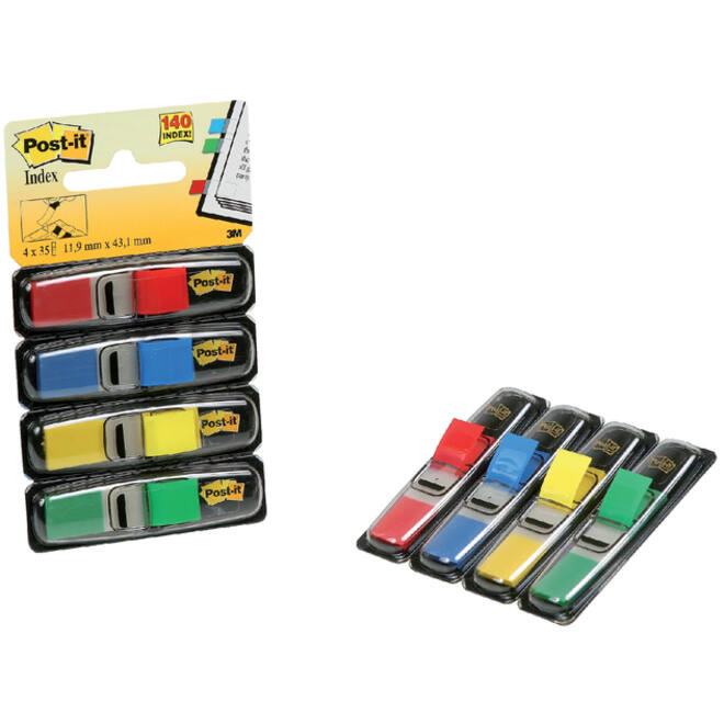 Indextabs Post-it 6834 11,9x43,1mm assorti