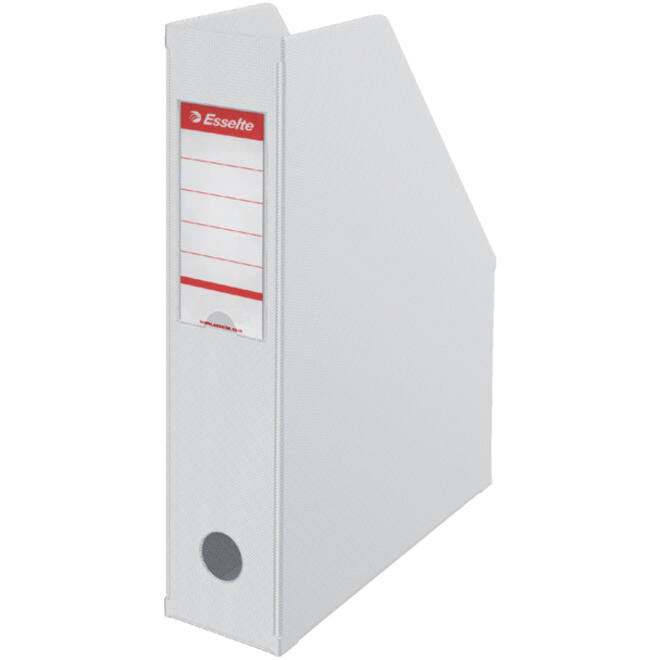 Tijdschriftencassette Esselte VIVIDA opvouwbaar A4 wit