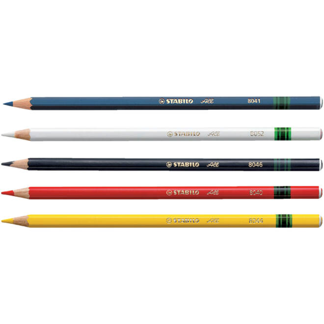 Kleurpotloden STABILO All 8052 wit