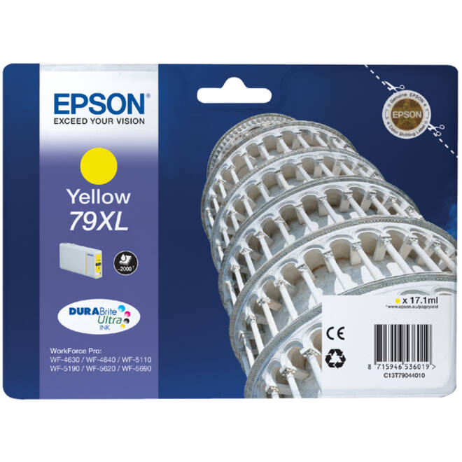 Inktcartridge Epson 79XL T7904 geel