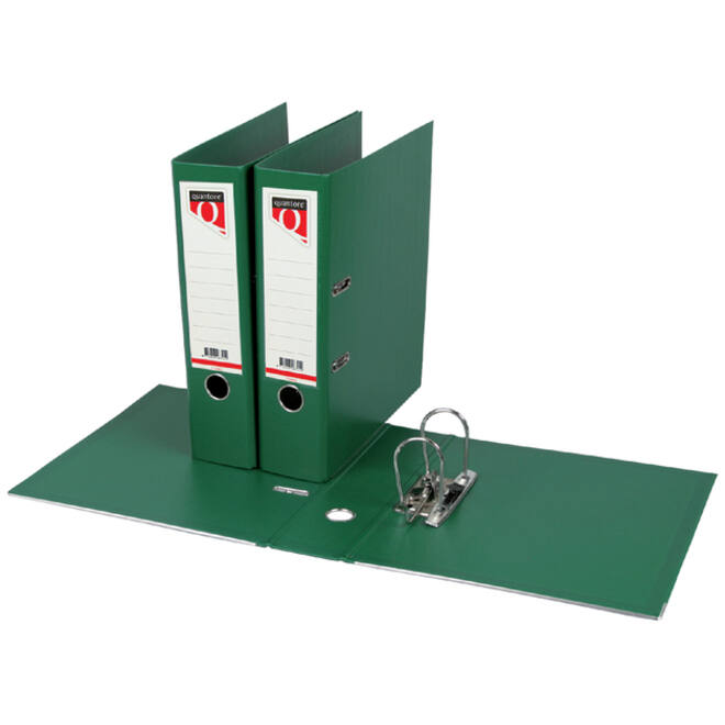 Ordner Quantore A4 80mm PP groen